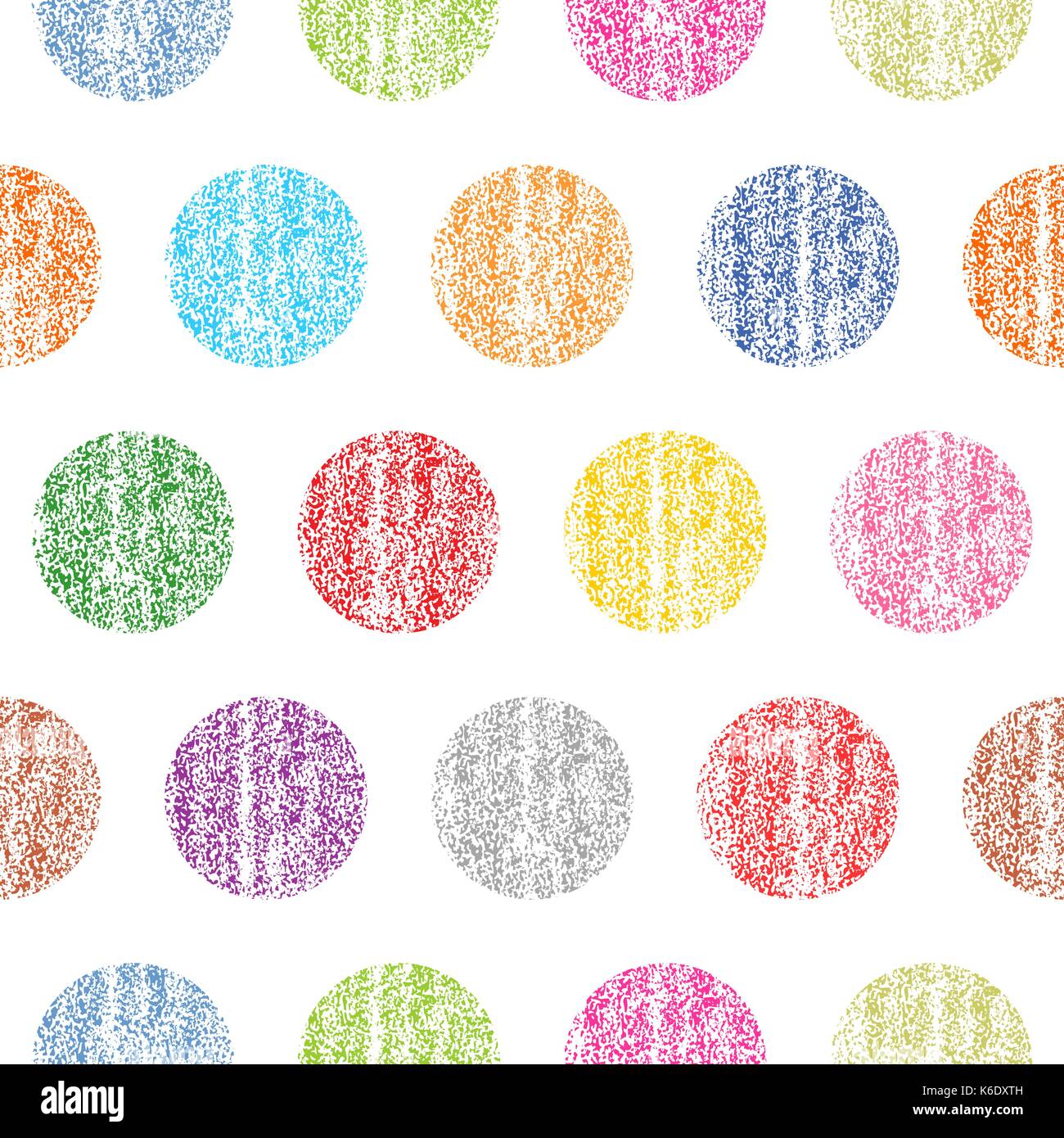 Utilizzare In Tutti I Vostri Disegni Seamless Pattern Con Colore A Pois Forma Circolare Con Il Vecchio Dipinto Texture Retro Vintage Wallpaper Illustratio Vettore Immagine E Vettoriale Alamy
