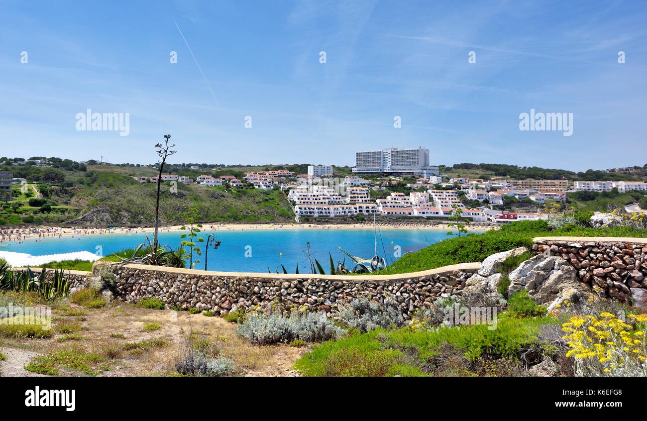 Arenal den Castell Menorca Spagna Foto Stock