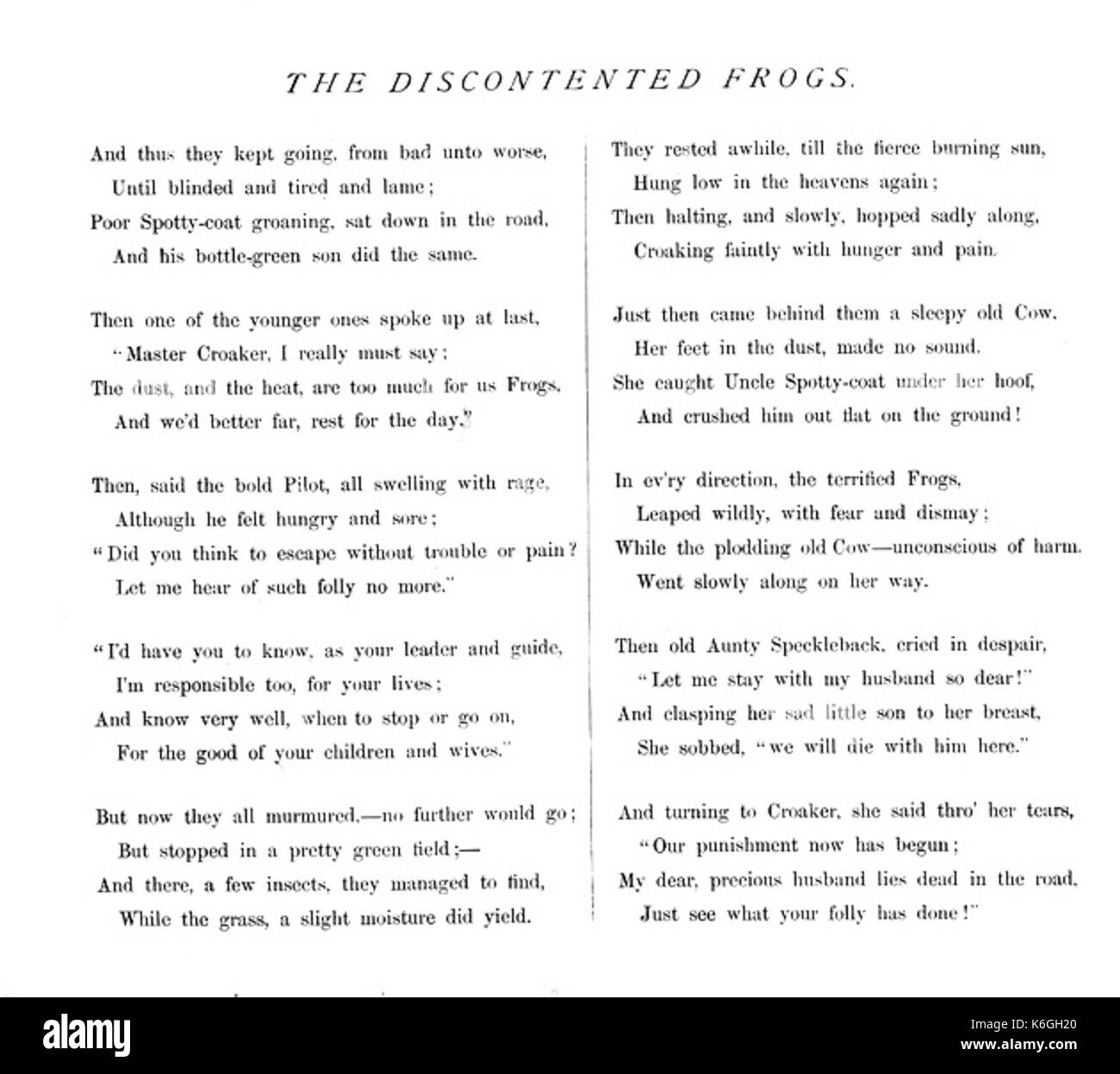 Discontentedfrogs 06 Foto Stock