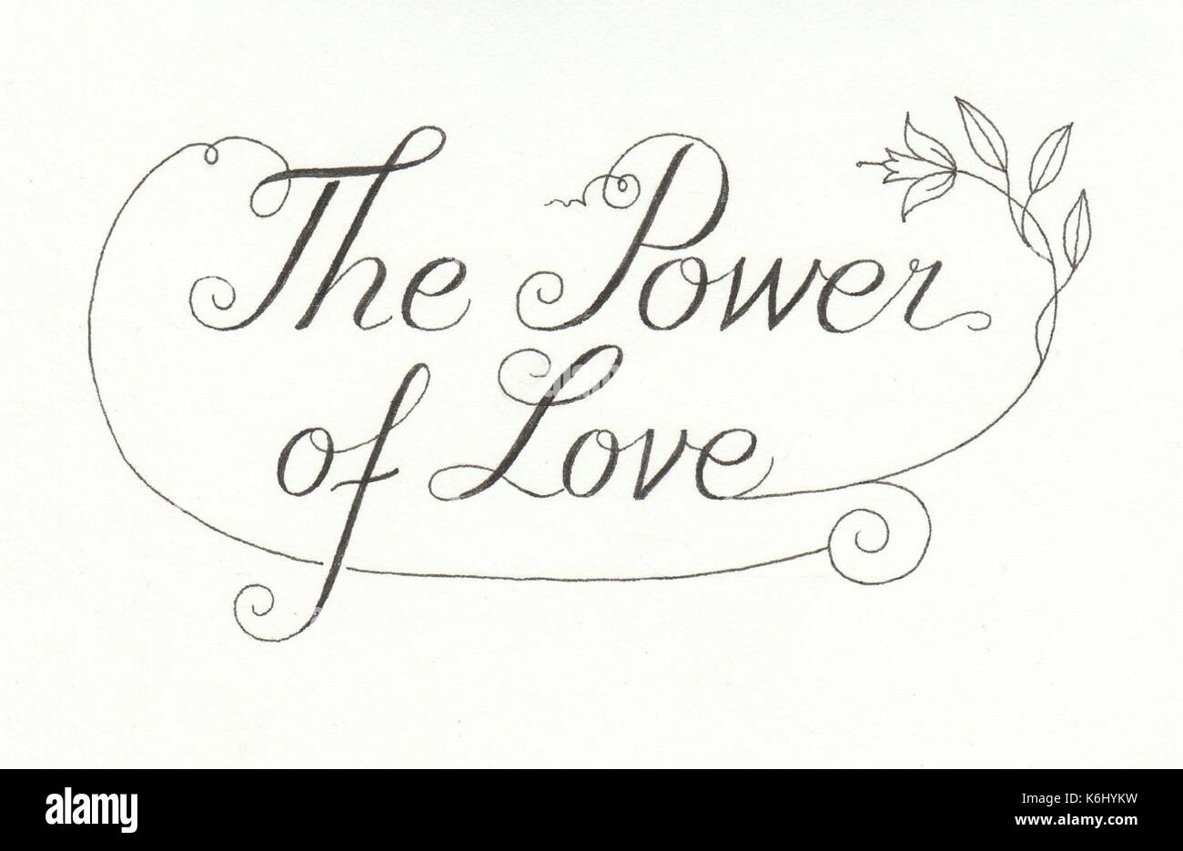 Potere dell'amore Illustrazione Vettoriale