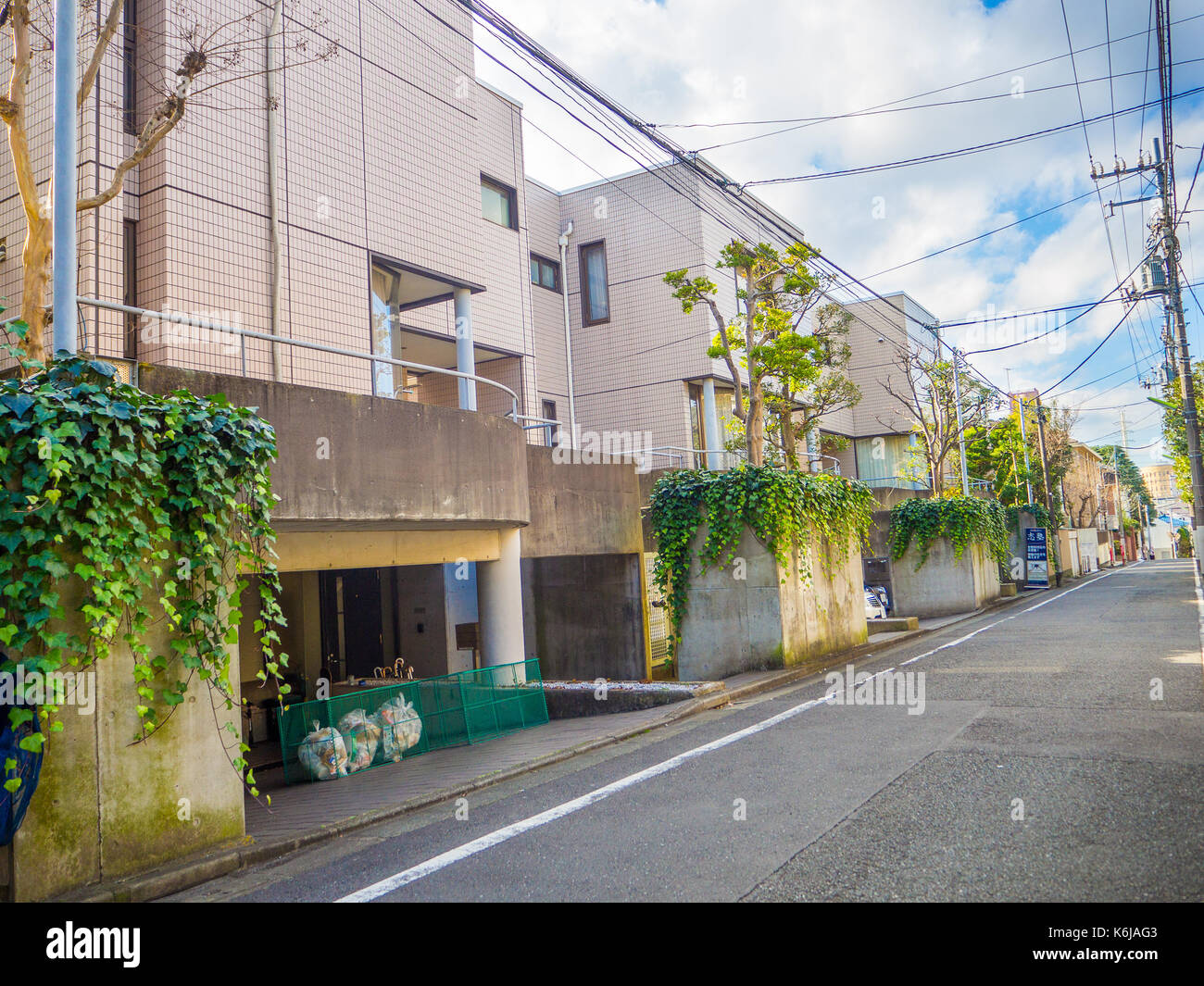 Kawagoe, Giappone - 14 maggio 2017: vista a strade di Kawagoe, Giappone Foto Stock