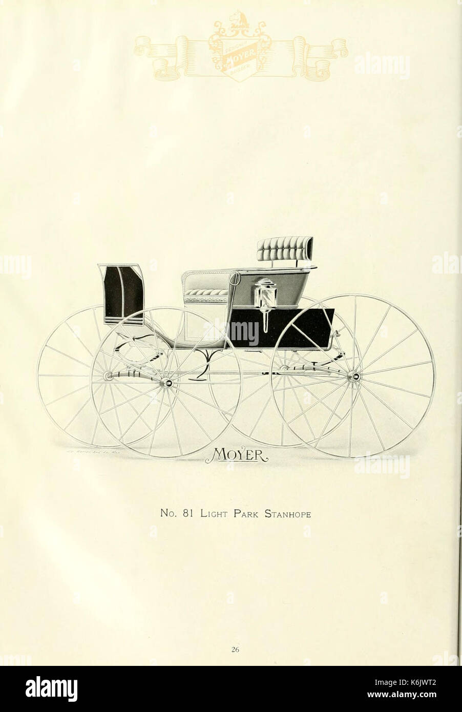 Questa pubblicazione storica su carrozze di alta qualità costruite da designer fornisce un esame dettagliato dell'artigianato, del design e dell'uso di carrozze di lusso nel XIX secolo. Foto Stock