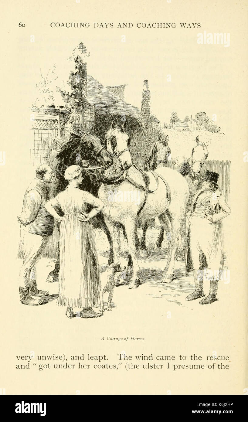 Giorni di coaching e coaching modi (pagina 60) BHL18772101 Foto Stock