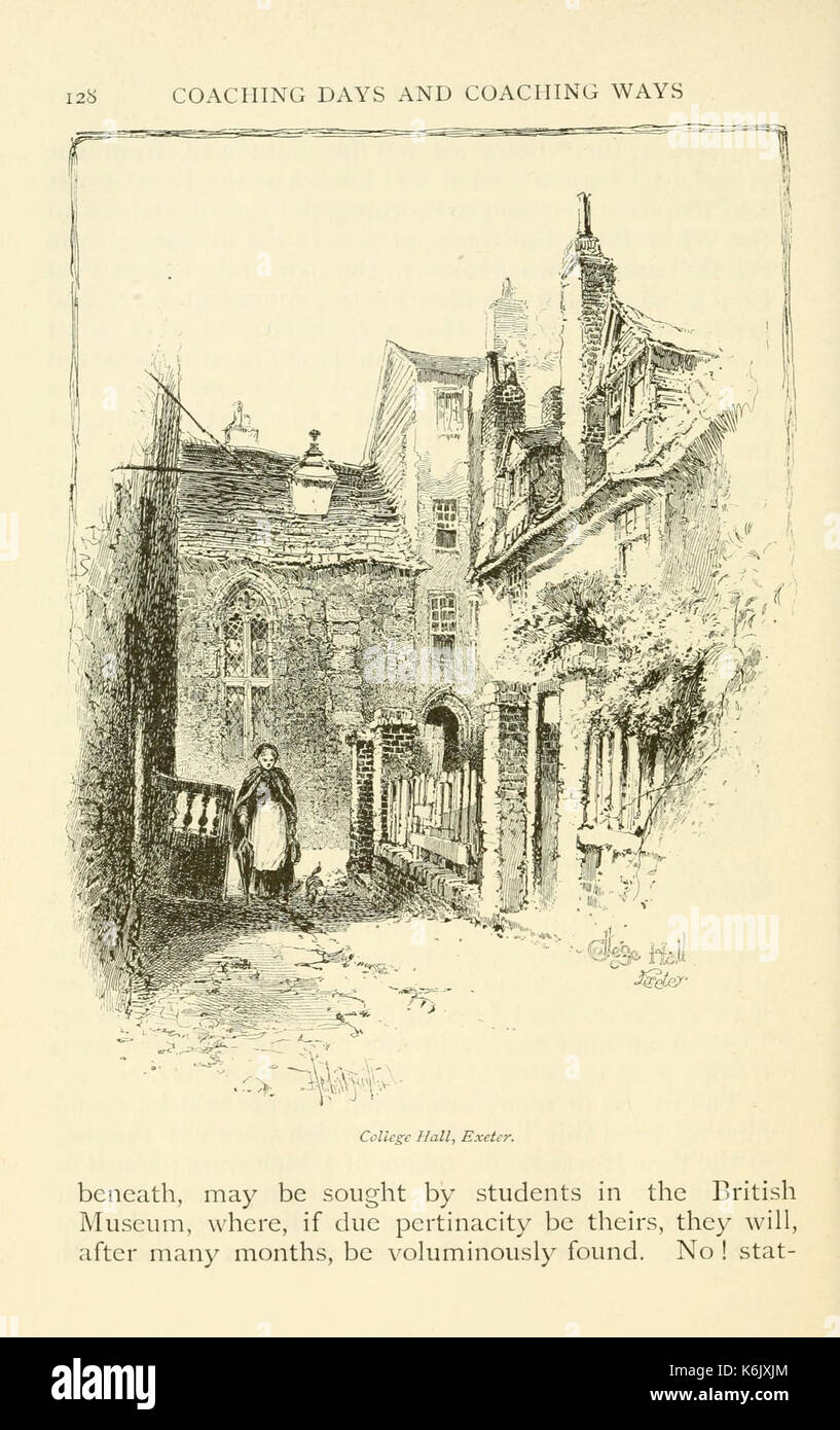 Giorni di coaching e coaching modi (pagina 128) BHL18772169 Foto Stock