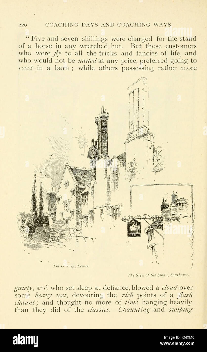 Giorni di coaching e coaching modi (pagina 220) BHL18772261 Foto Stock