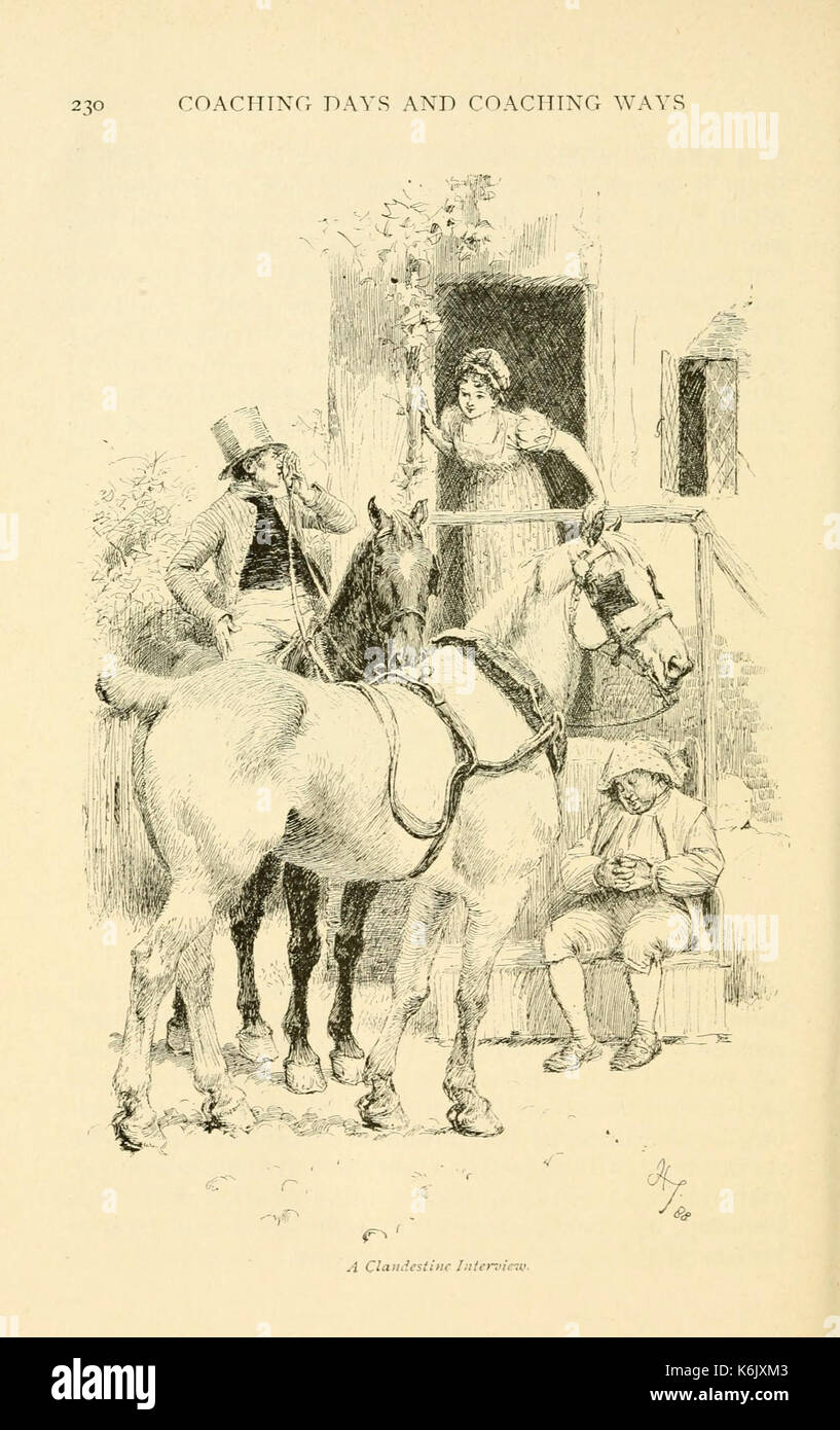 Giorni di coaching e coaching modi (pagina 230) BHL18772271 Foto Stock