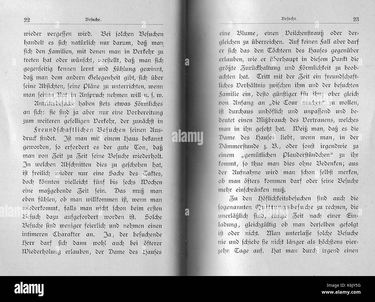 Der Verkehr in der Guten Gesellschaft 016 Foto Stock