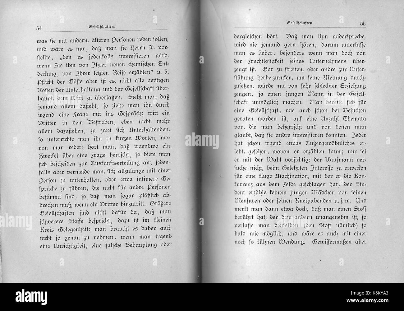 Der Verkehr in der Guten Gesellschaft 032 Foto Stock