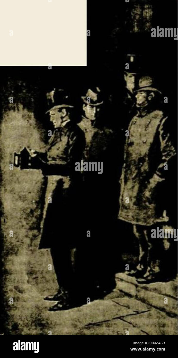 Doyle Le avventure di Sherlock Holmes (pagina 64 del raccolto) Foto Stock