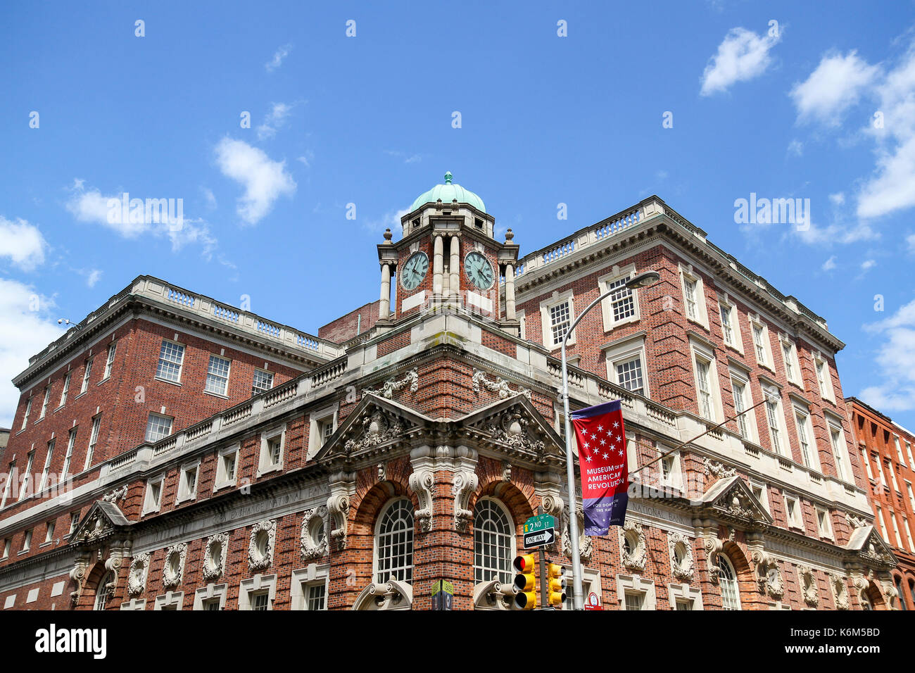 Corn Exchange National Bank Building, città vecchia, Philadelphia, Pennsylvania, Stati Uniti Foto Stock