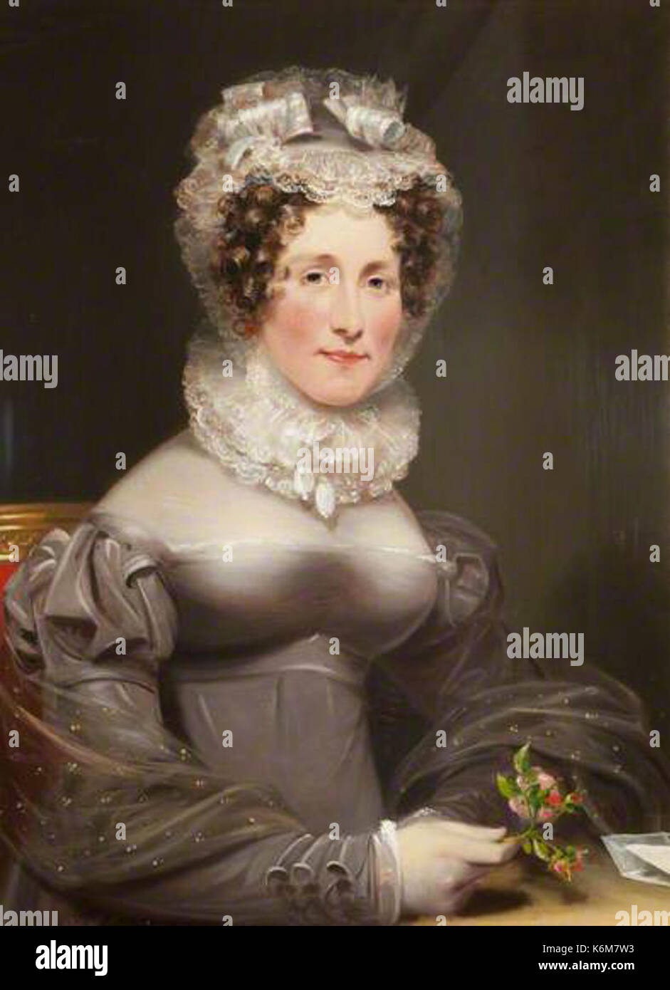 Cecilia Thomson a Clitheroe Castle Museum Foto Stock