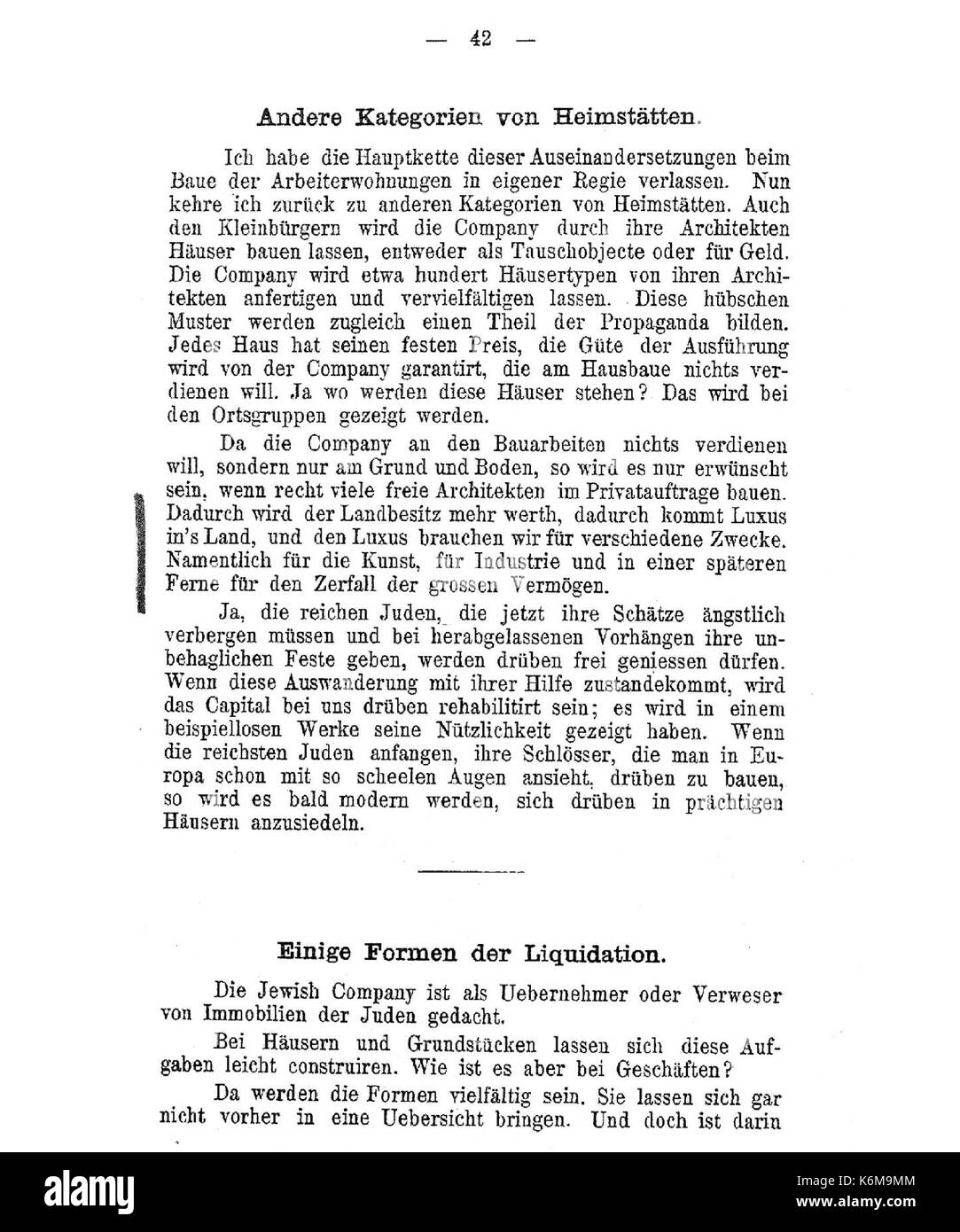 DE Herzl Judenstaat 42 Foto Stock