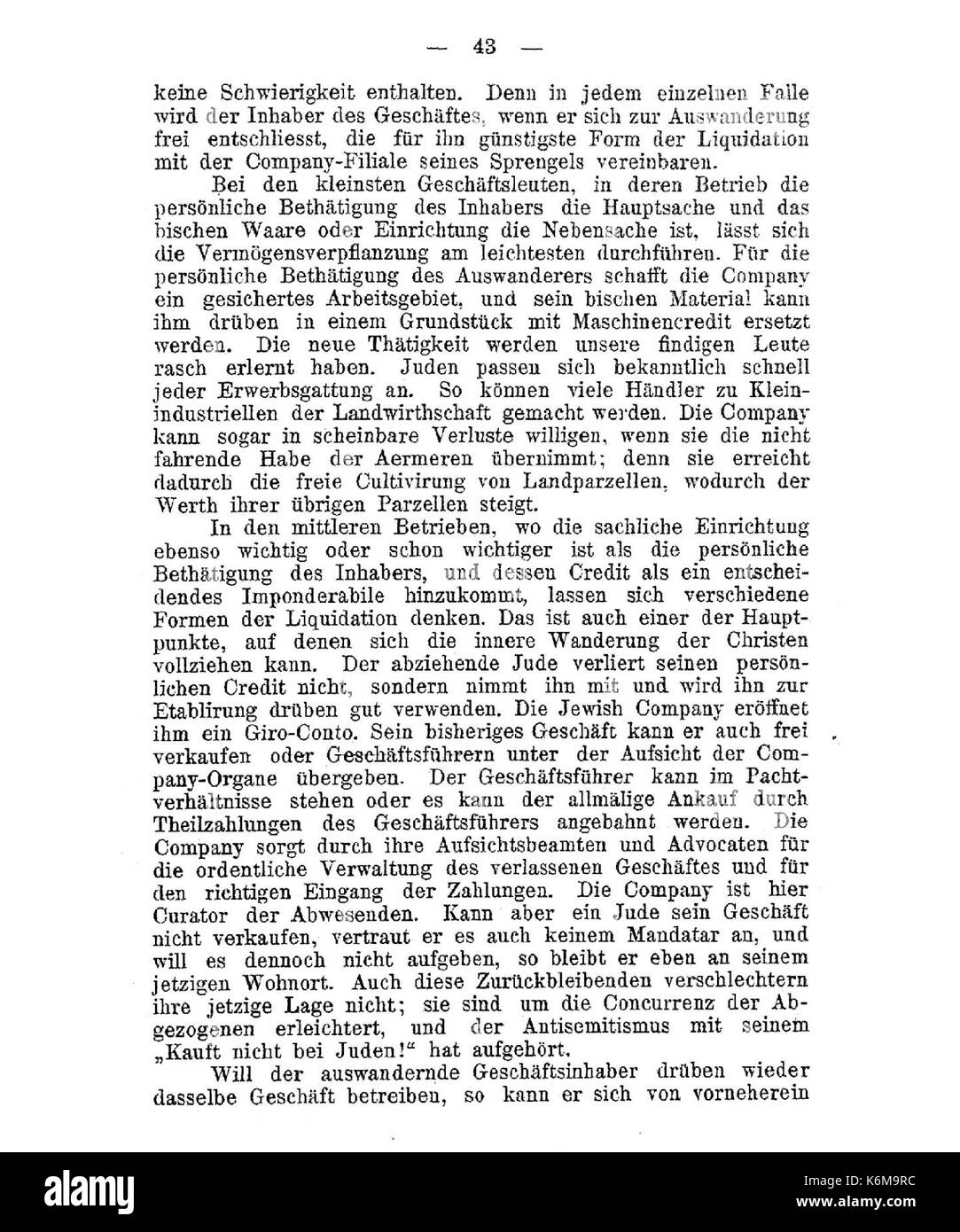 DE Herzl Judenstaat 43 Foto Stock