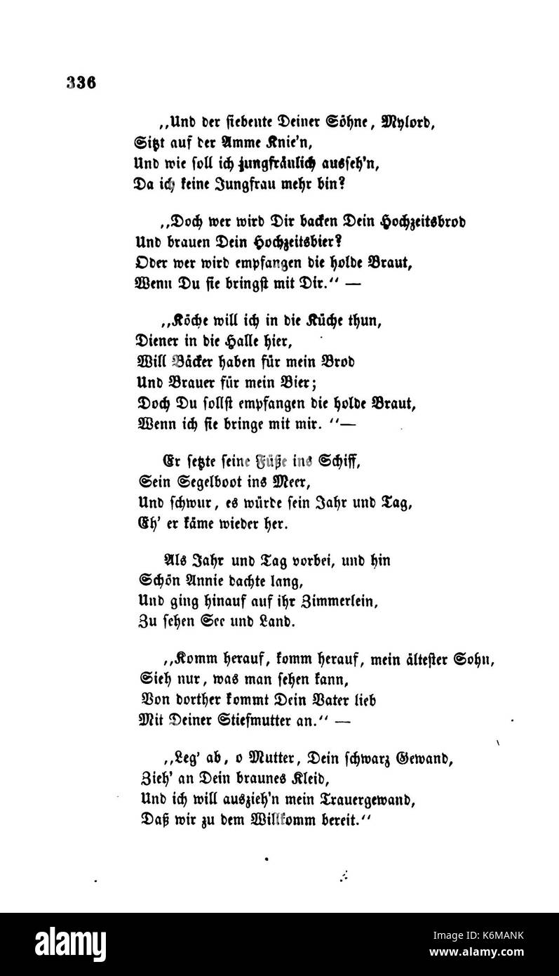 De Poetischer Hausschatz des Auslandes (Wolff) 336 Foto Stock