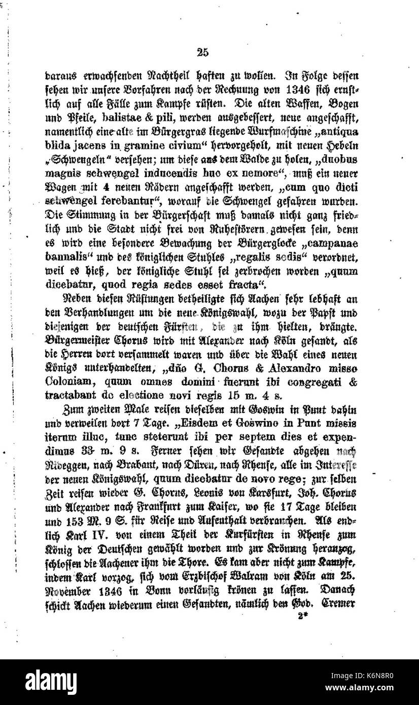 De Aachener Stadtrechnungen (Laurent) 035 Foto Stock