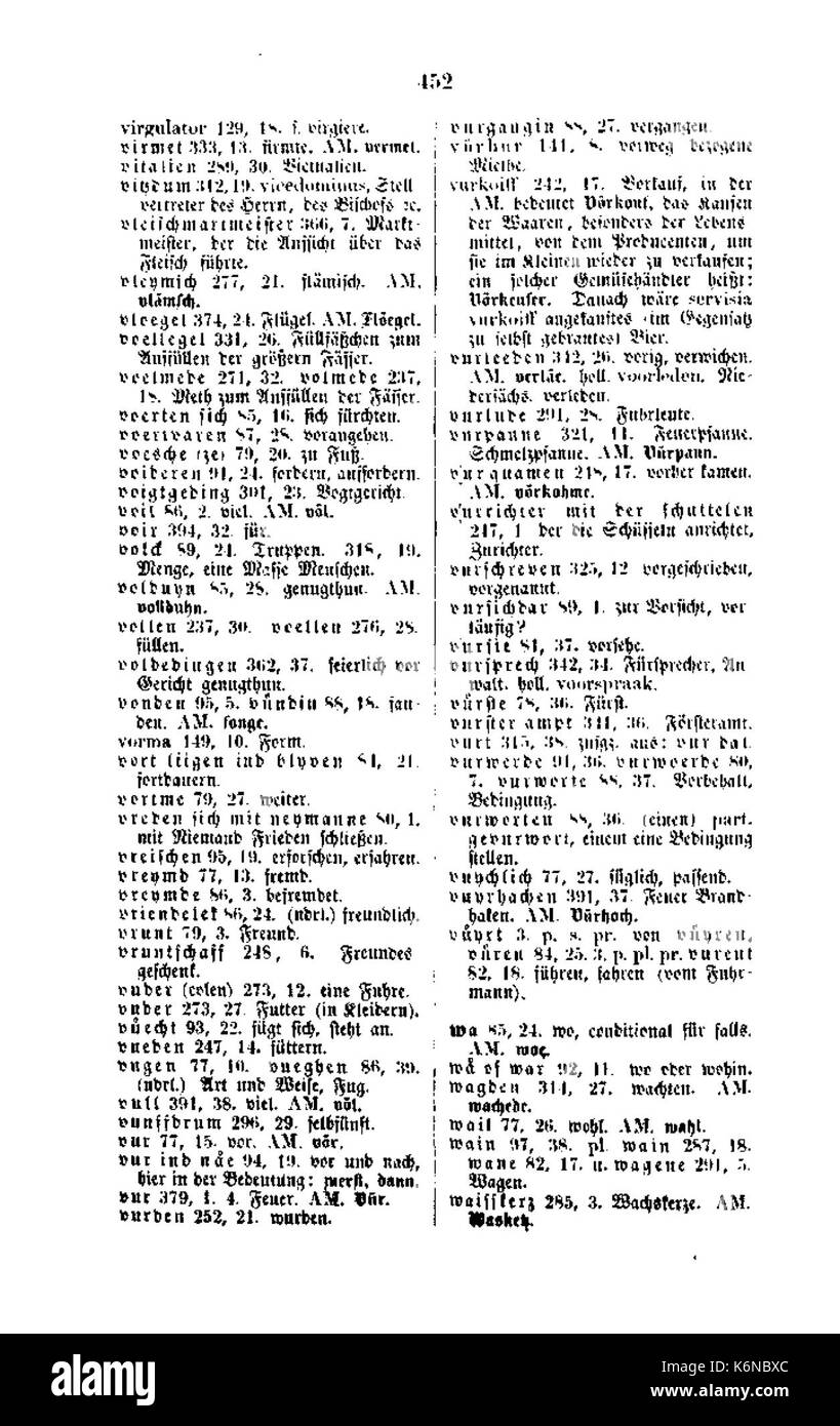 De Aachener Stadtrechnungen (Laurent) 465 Foto Stock