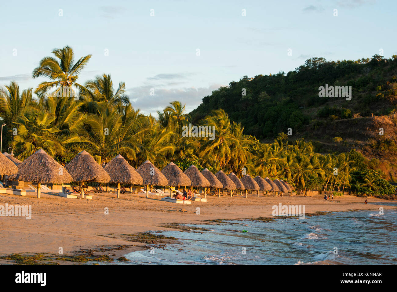 Beach resort, Nosy Be, Madagascar Foto Stock