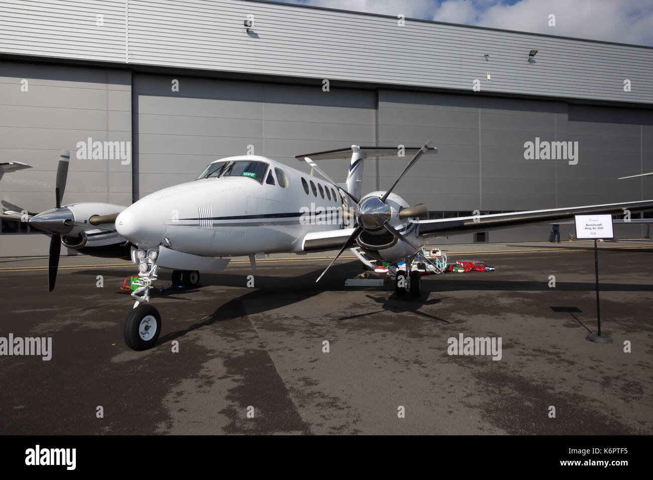Presso la Air Charter Expo 2017 a Londra Biggin Hill Aeroporto Foto Stock
