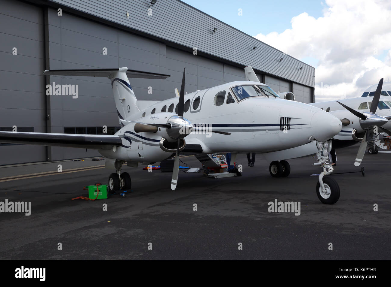 Presso la Air Charter Expo 2017 a Londra Biggin Hill Aeroporto Foto Stock