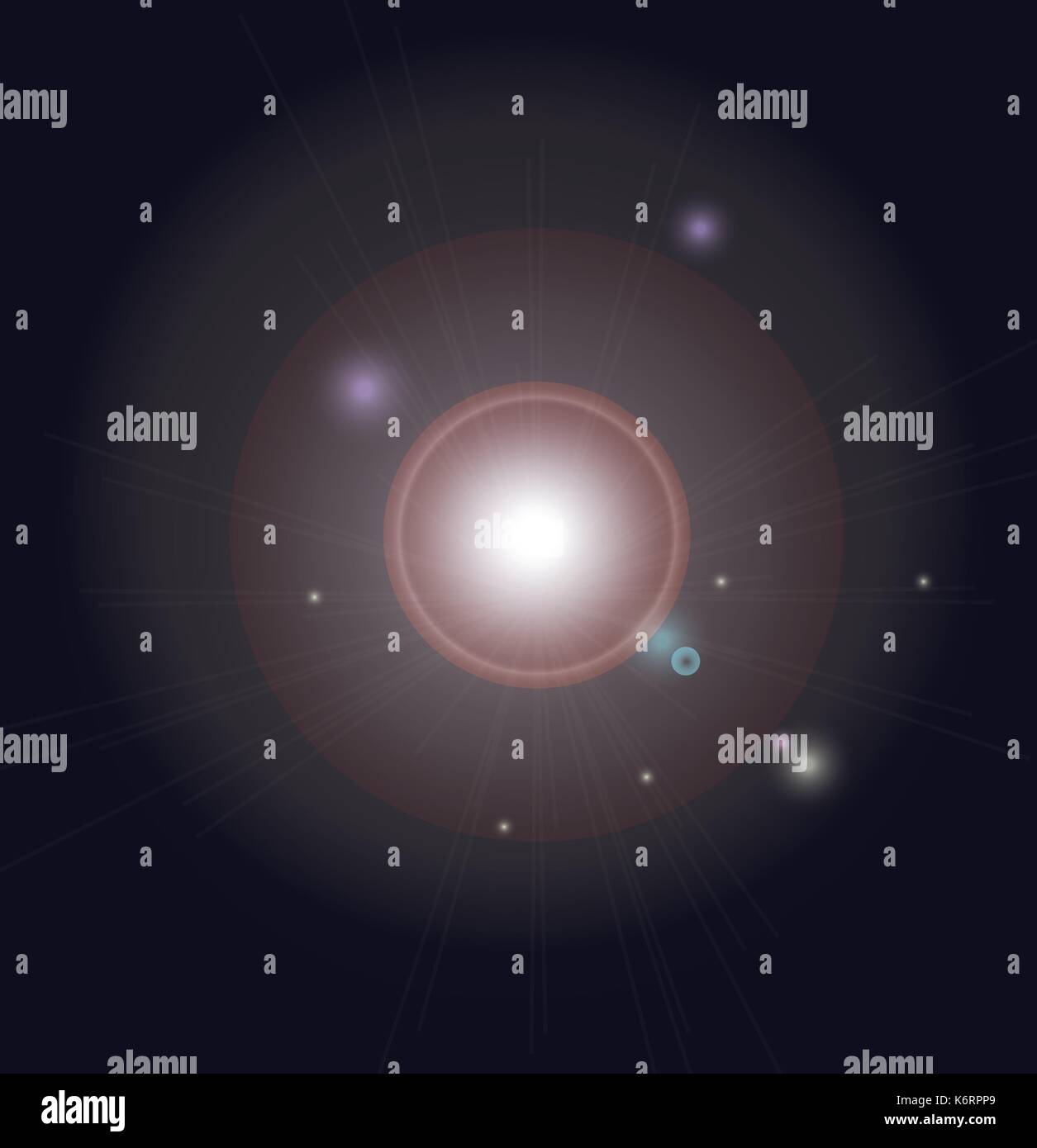 Sun eclipse con svasatura su sfondo nero scuro cielo cielo nero sfondo vettori realistica e creative design nuovo vettore, vettori meraviglioso Illustrazione Vettoriale