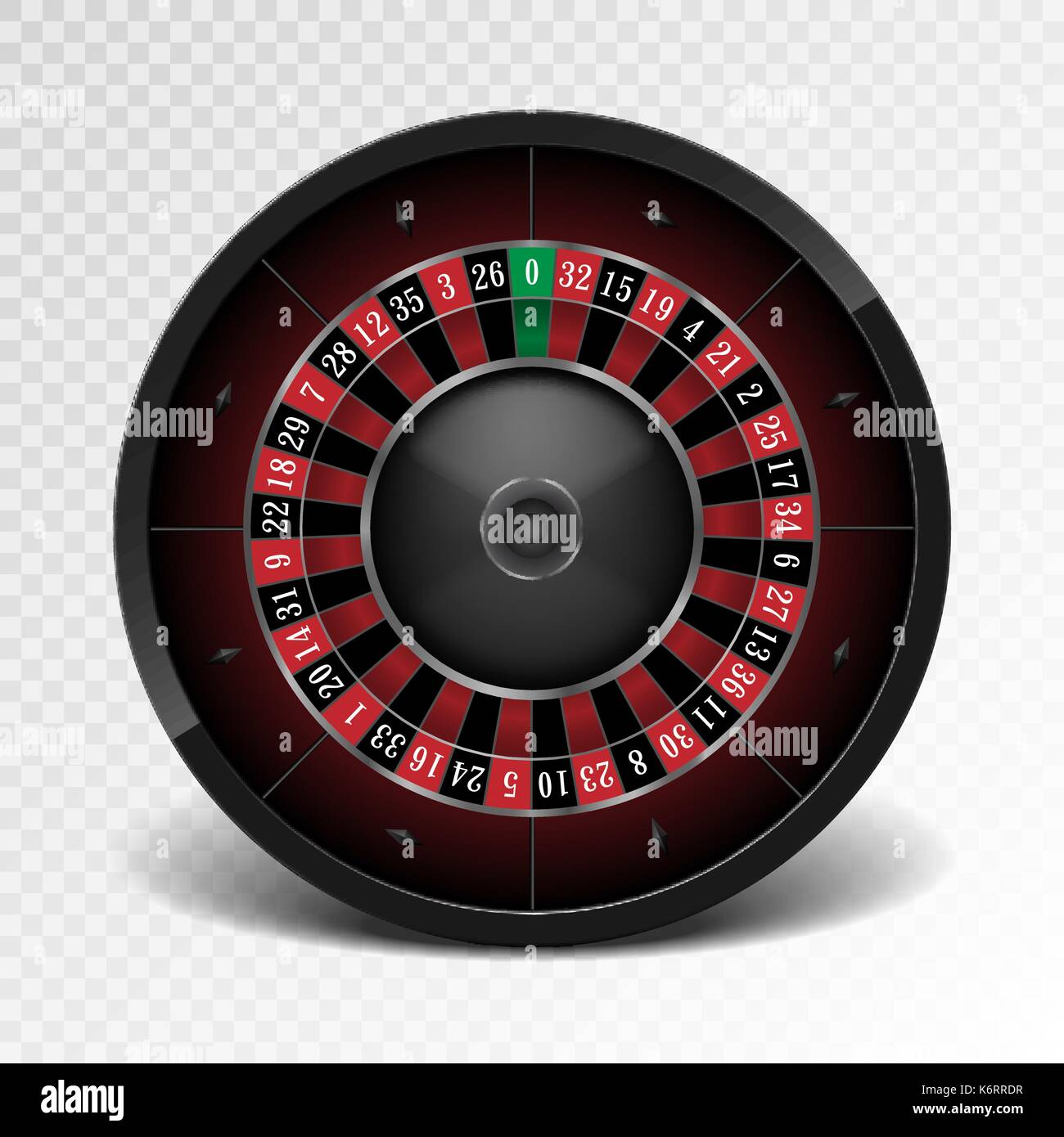 Nero realistico casino roulette isolato su sfondo trasparente. american gambling roulette. illustrazione vettoriale. Illustrazione Vettoriale Nero realistico casino roulette isolato su sfondo trasparente. american gambling roulette. illustrazione vettoriale. Illustrazione Vettoriale