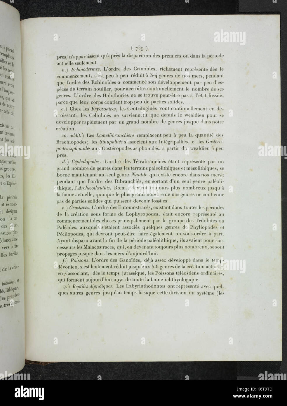 Un saggio scientifico che rispondeva alla domanda del premio posta dall'Accademia francese delle Scienze nel 1850 per il concorso del 1853, successivamente ripresentato per il concorso del 1856. Il lavoro esplora approcci teorici e sperimentali a una specifica questione scientifica, riflettendo il rigore intellettuale del tempo. Foto Stock