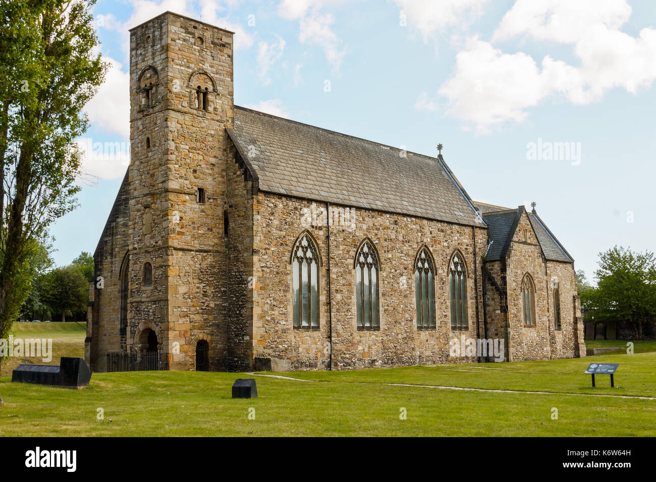 Anglo-saxon chiesa in Sunderland Foto Stock