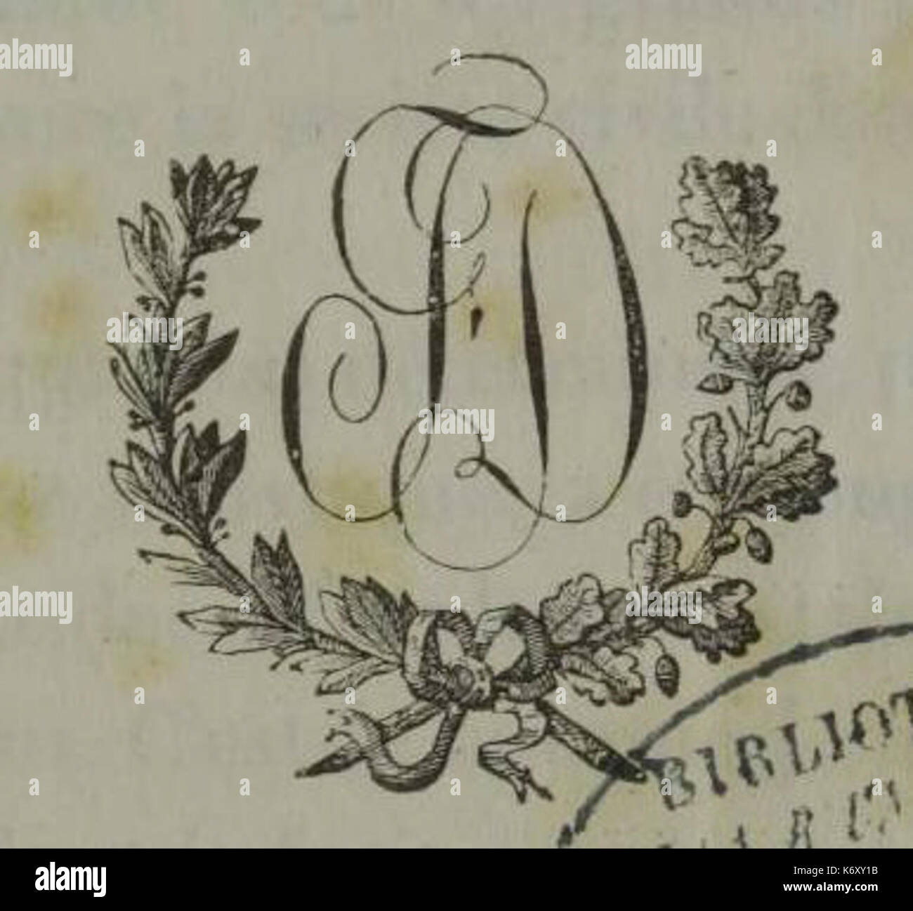 Firmin didot Foto Stock