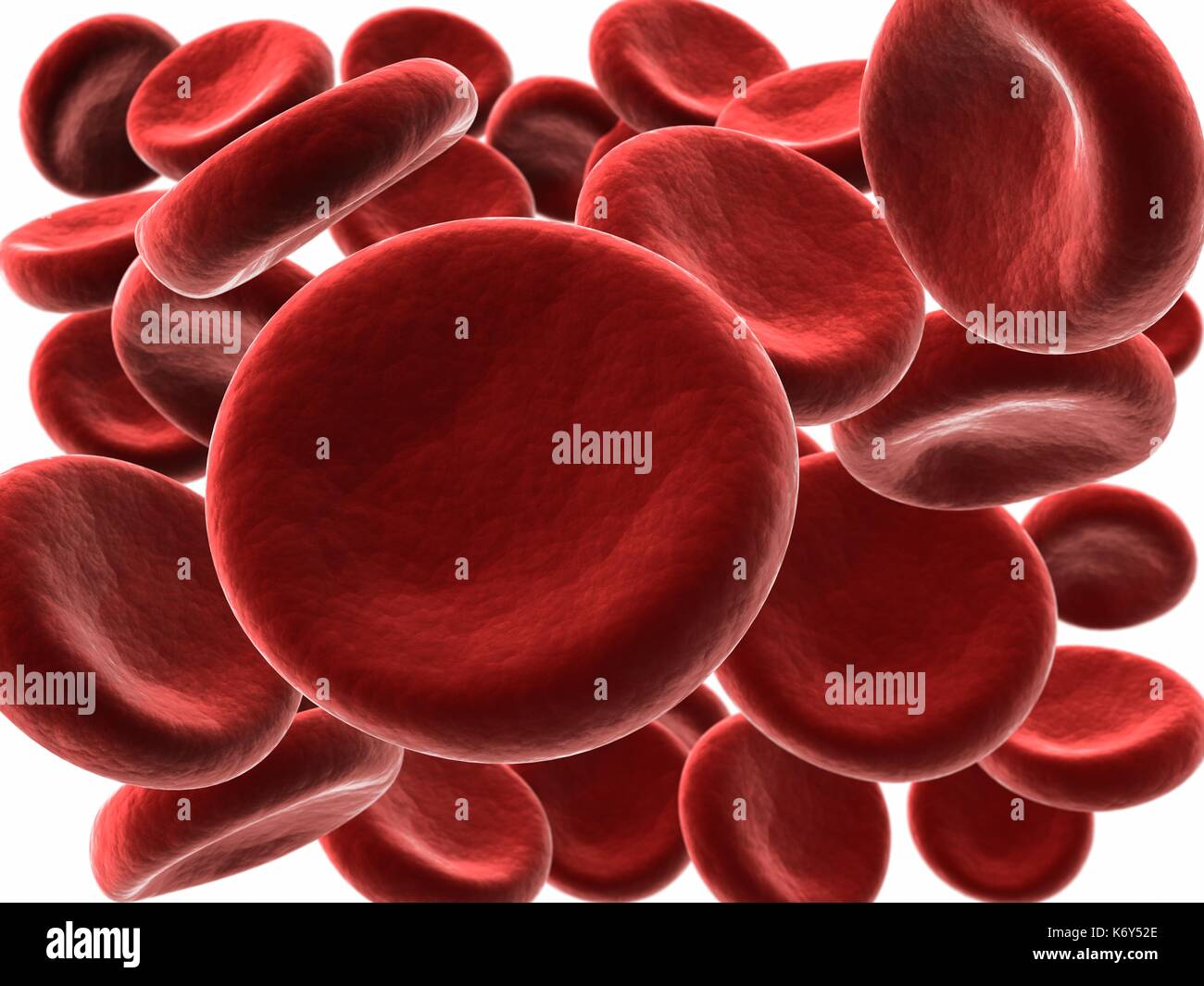 Schizzi di sangue isolati su bianco Tracciato di raglio | Vettore Premium