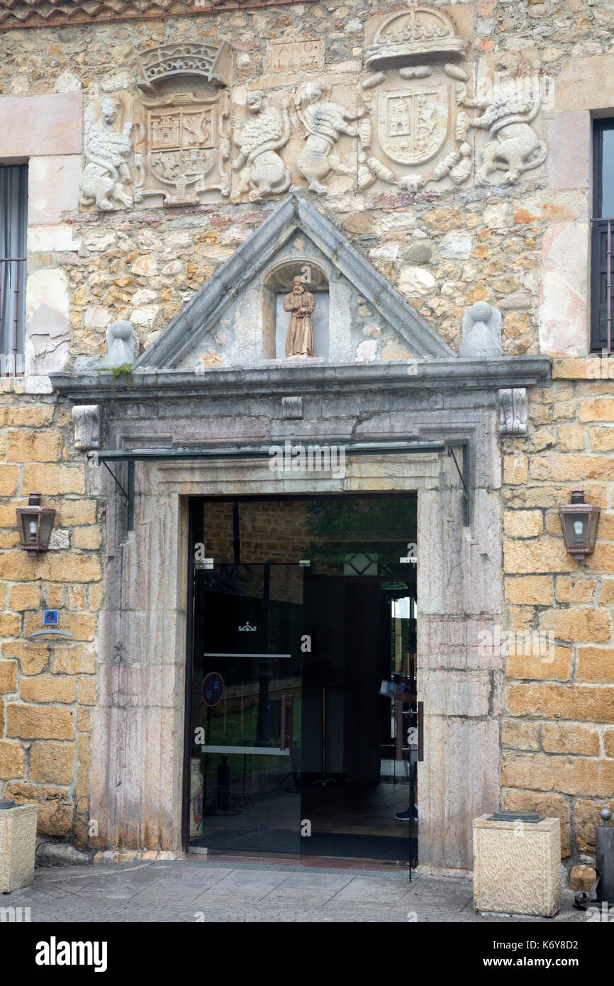 Parador Hotel la Vega de los caseros, Cangas de Onis, Picos de Europa; austurias; Spagna Foto Stock