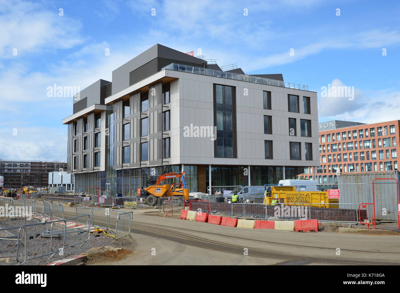 Università di Northampton Waterside Campus Foto Stock