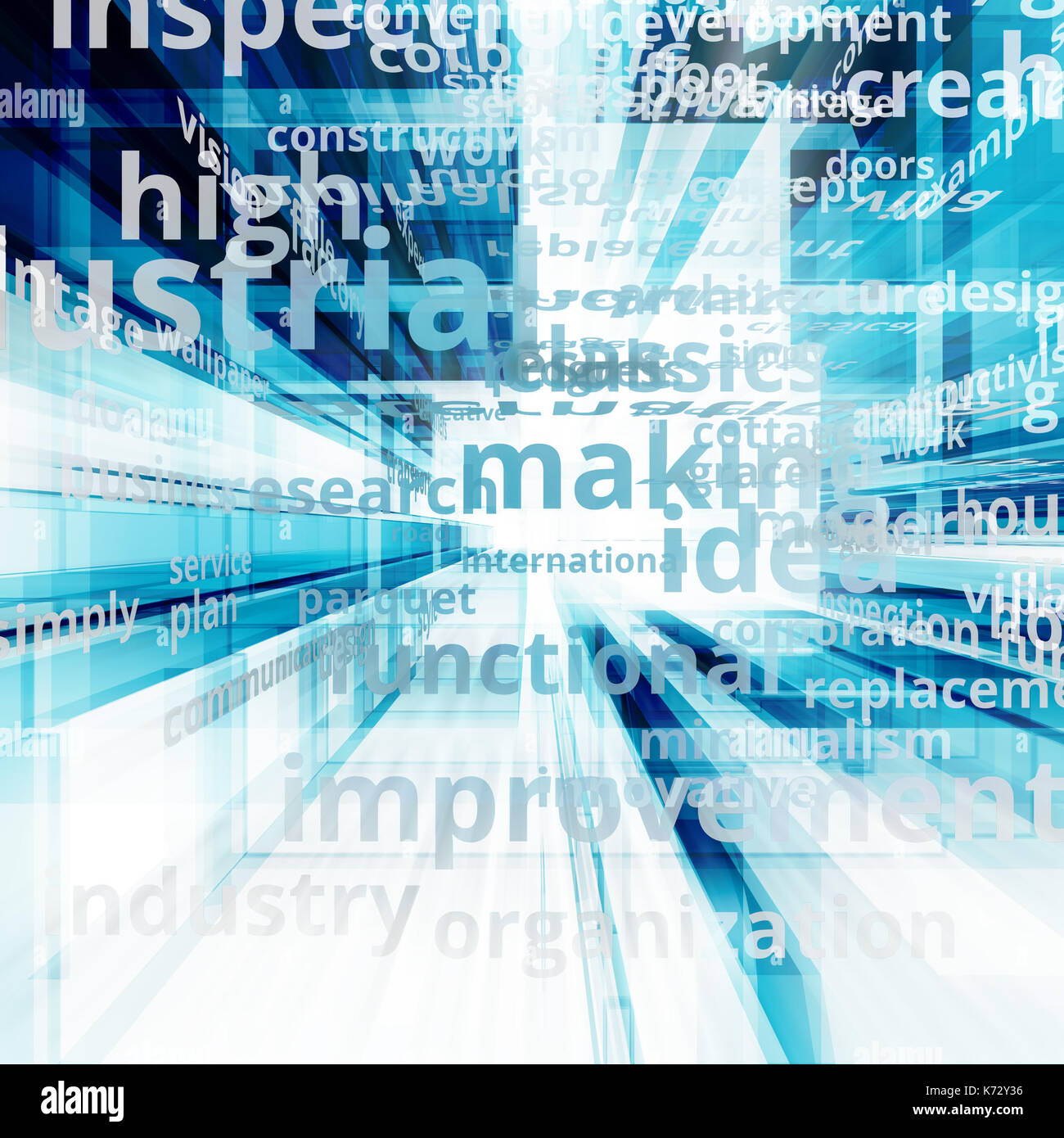 Concetto di internet il rendering 3D Foto Stock