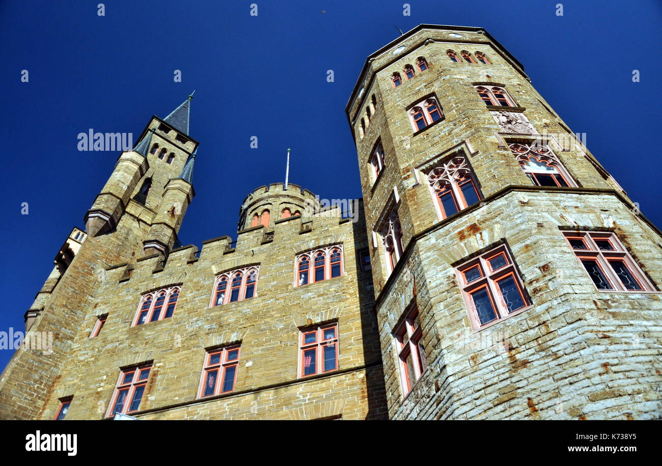 Hohenzollern Castello Germania Foto Stock