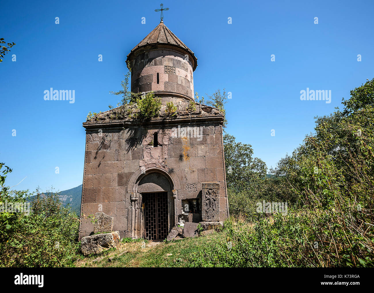 Armenia, il complesso del monastero goshavank. chiesa surb gevorg del dodicesimo secolo. Foto Stock