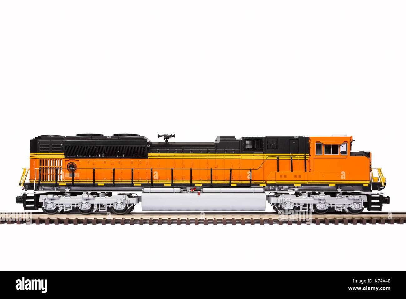 Ferrovia locomotiva del treno Foto Stock