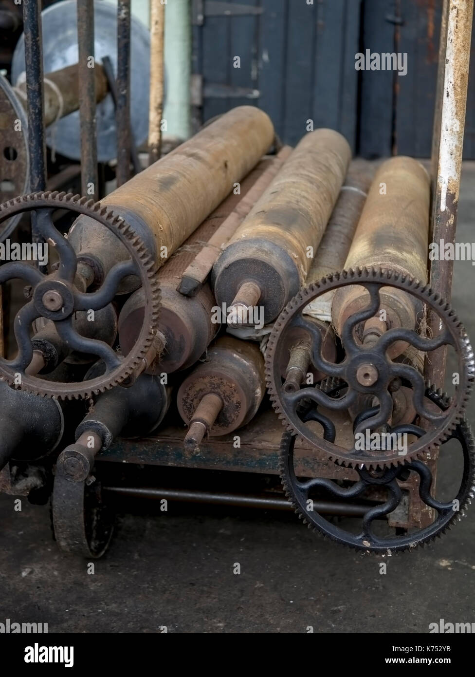 Queen Street Mill Burnley Lancashire Foto Stock