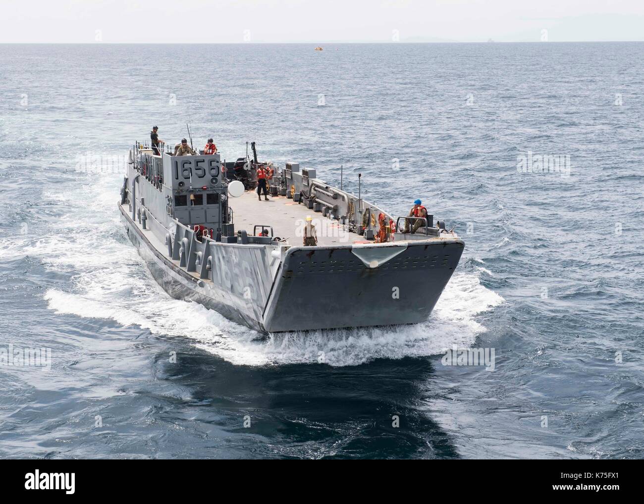Landing Craft unità (LCU) Foto Stock