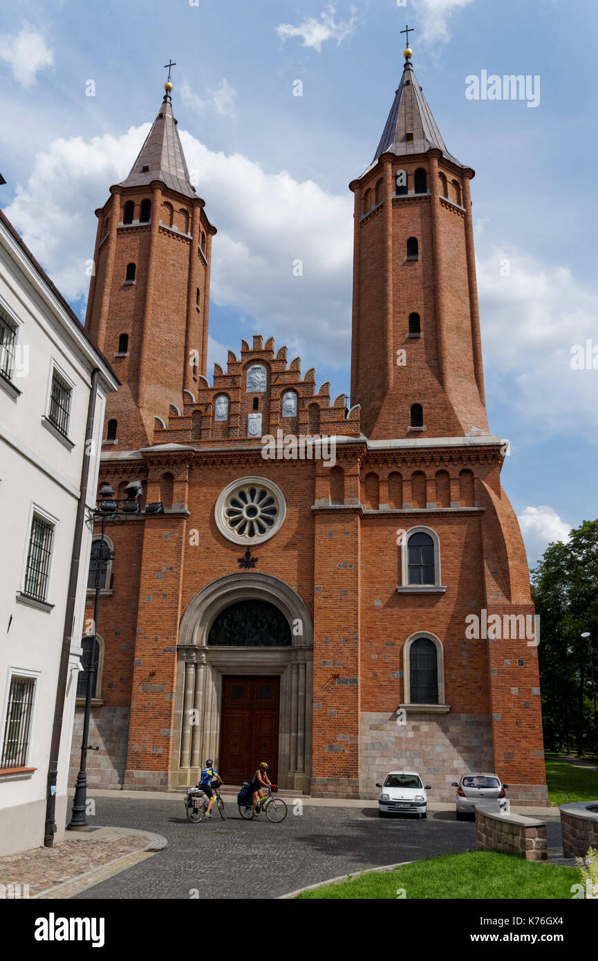 Plock cattedrale, Polonia Foto Stock