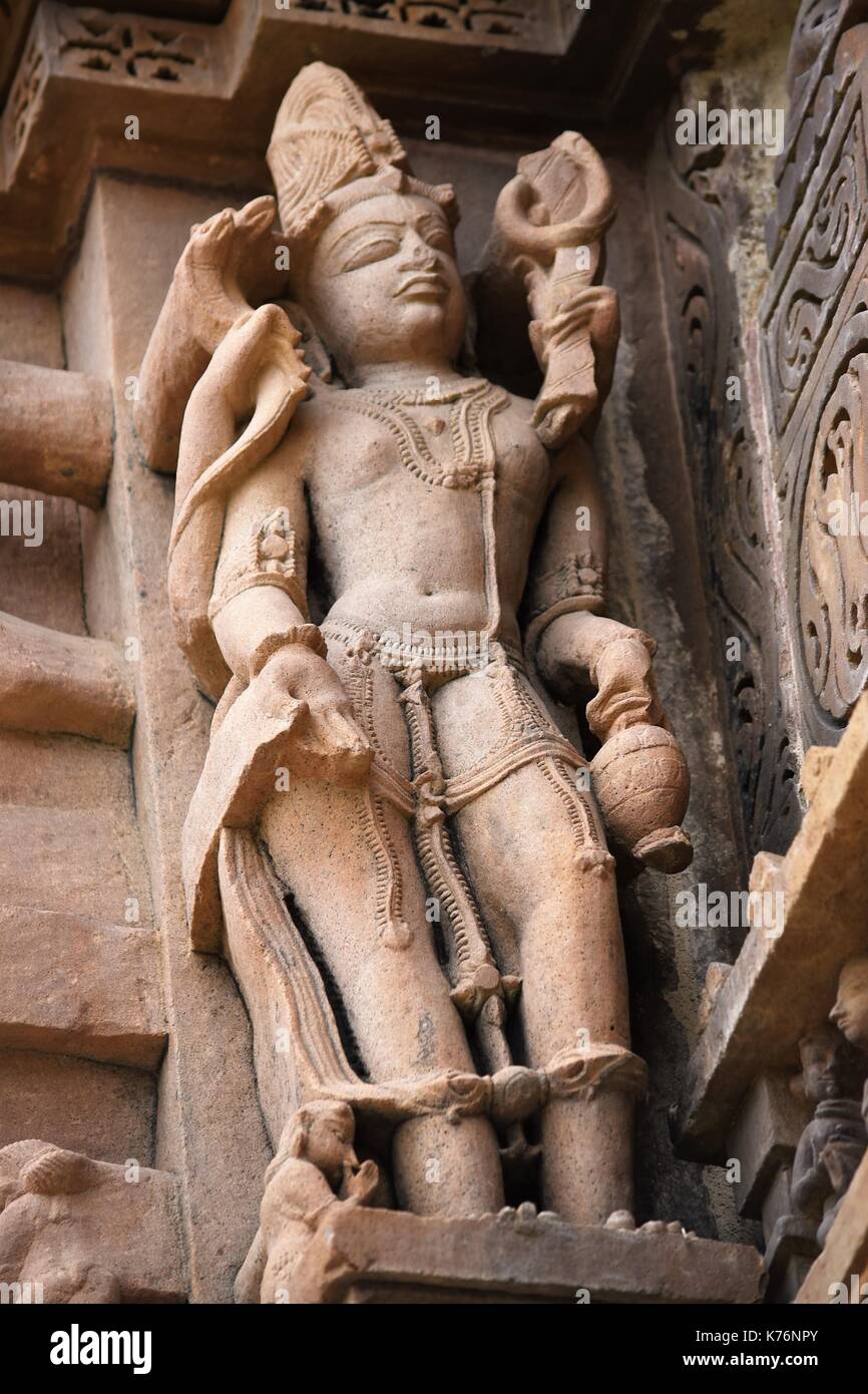 Gruppo Occidentale di templi - Kandariya Mahadeva Temple Foto Stock