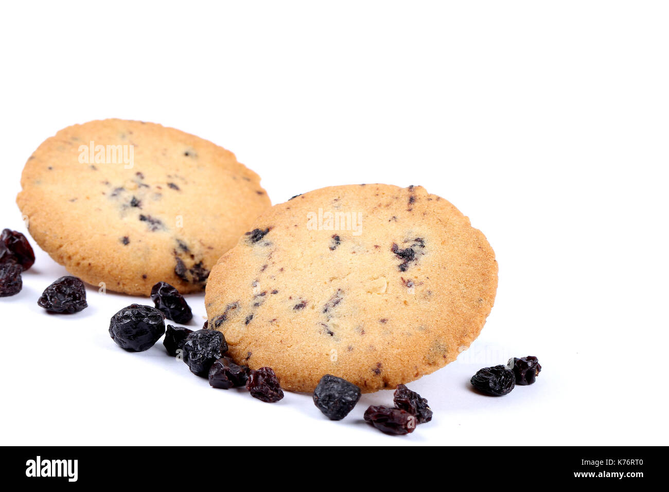 Mirtillo i cookie con mirtillo, berry cookie I cookie Foto Stock