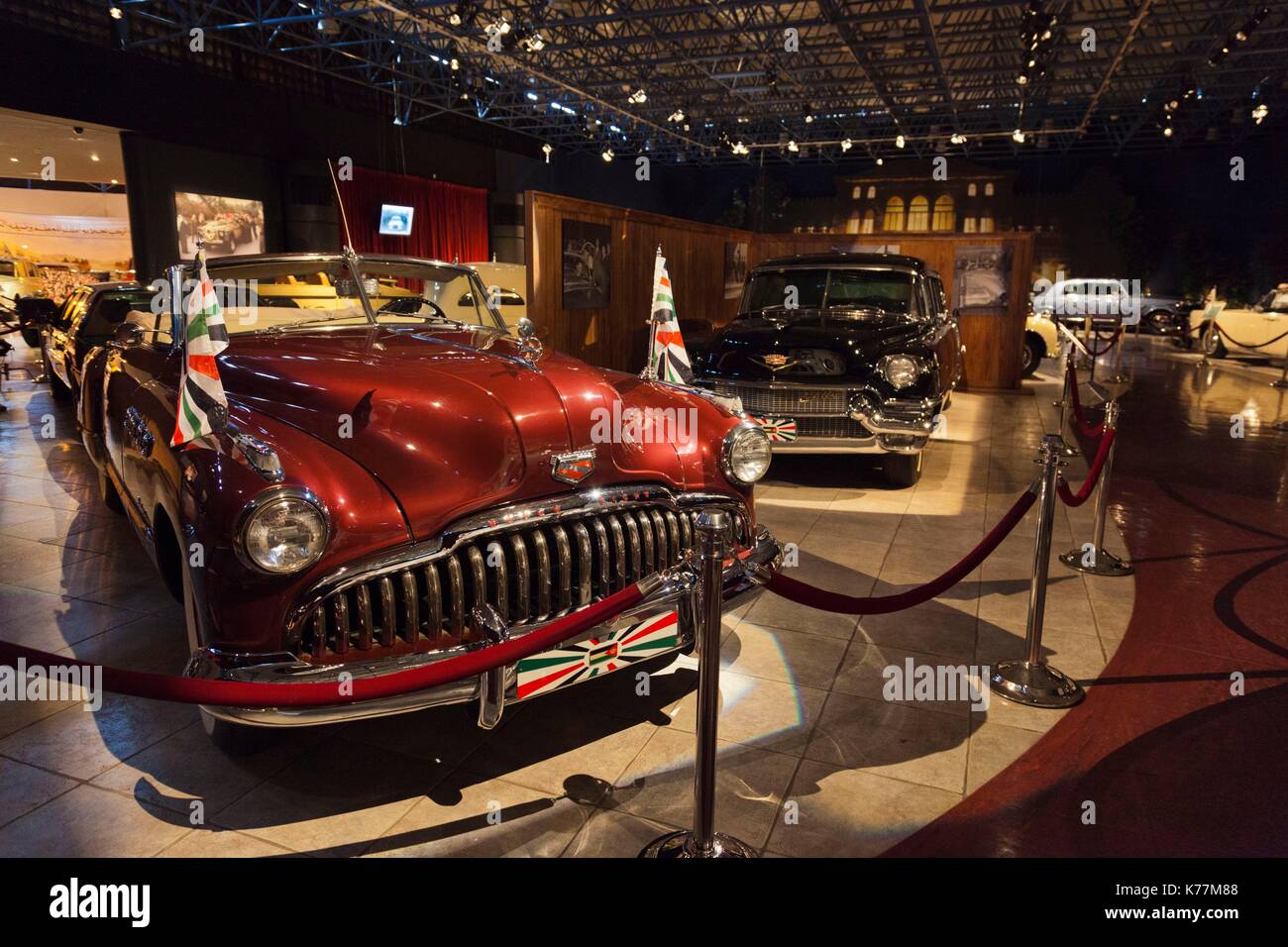 Giordania, Amman, Royal Automoblie Museum, Royal limousine di Re Hussein Foto Stock