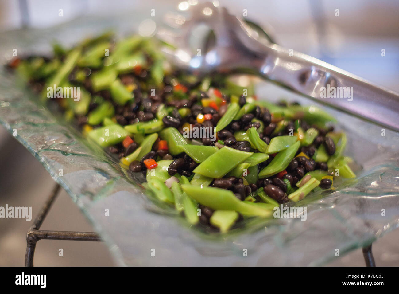 Insalata di fagioli Foto Stock