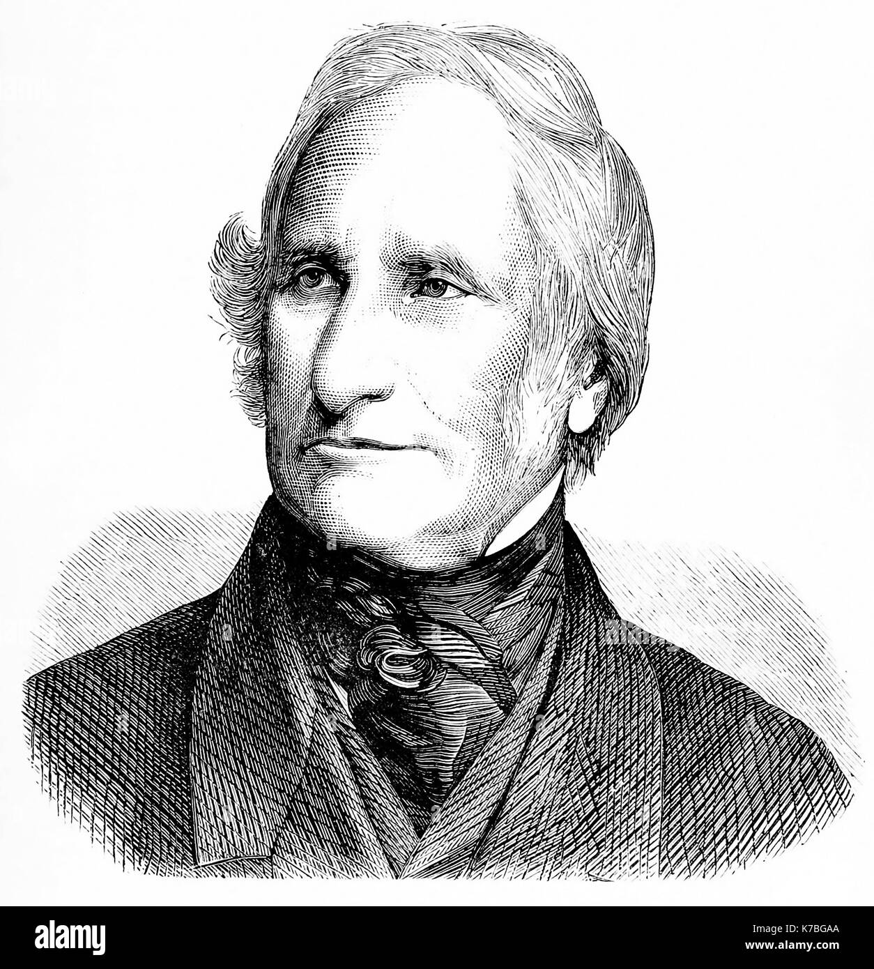 Edward SABINE (1788-1883) astronomo ed esploratore irlandese Foto Stock