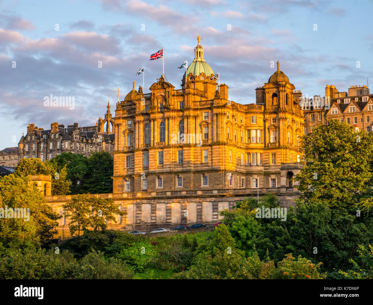 Museum on the Mound, Old Town, Edimburgo, Scozia, Regno Unito, GB. Foto Stock