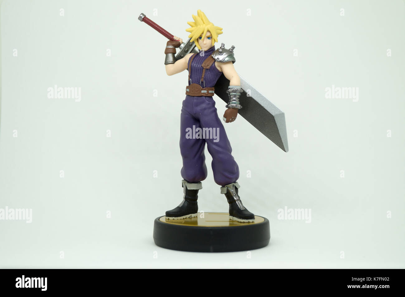 Nintendo Super Smash Bros Amiibo Collection Figure Cloud Foto Stock