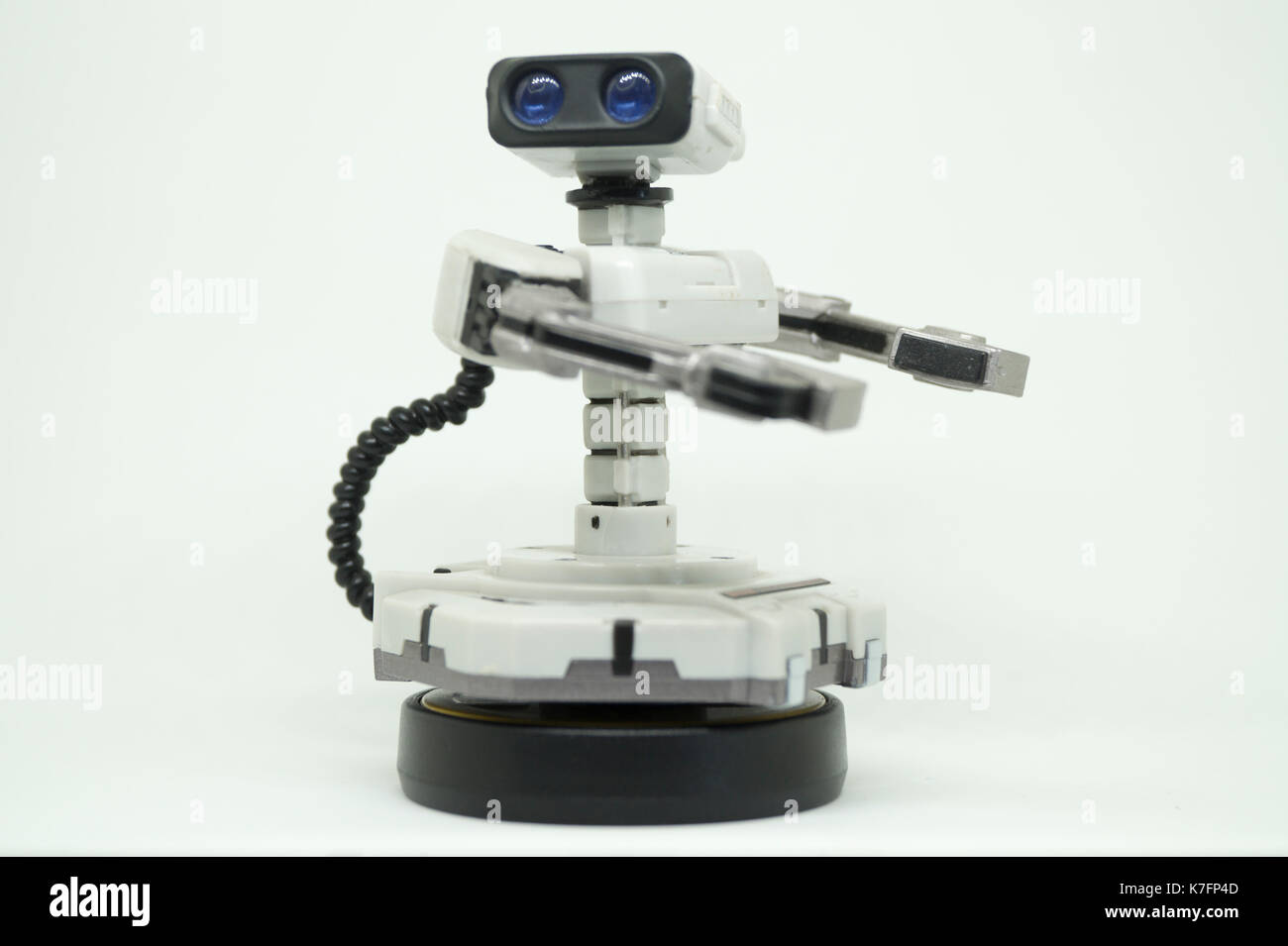 Personaggio Nintendo Super Smash Bros Amiibo Collection R.O.B. Foto Stock