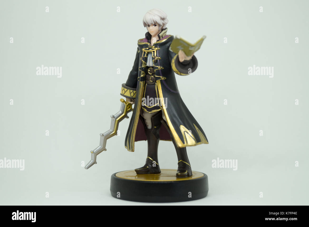Nintendo Super Smash Bros Amiibo Collection Figure Robin Foto Stock