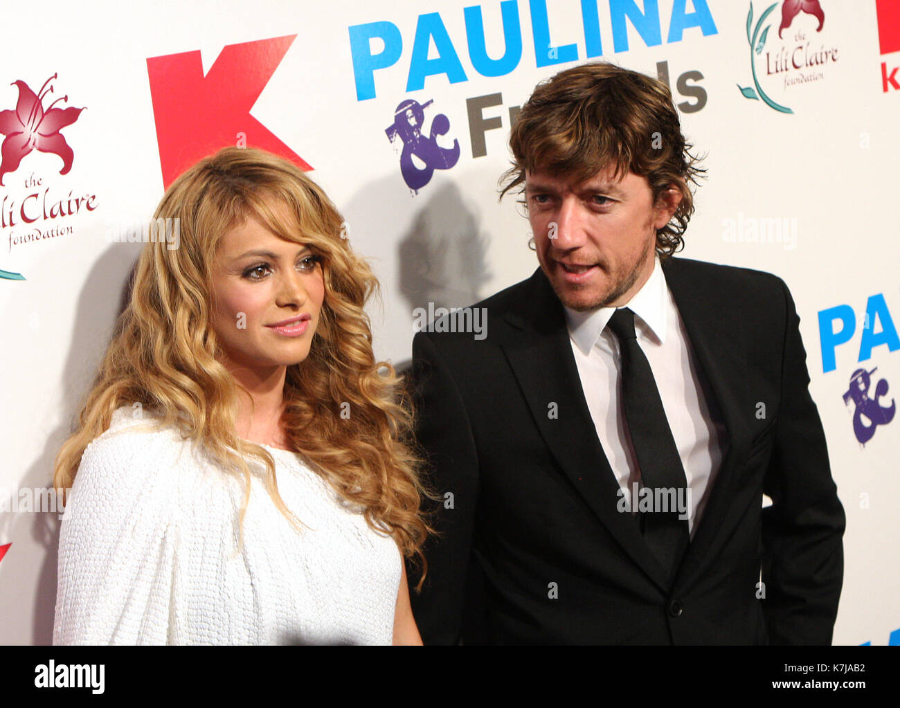 Miami, Florida - 19 giugno : Paulina Rubio & Nicolas 'Colate' Vallejo Najera nella foto al concerto Paulina and Friends - arrivi a beneficio della Lili Claire Foundation a Fillmore Miami Beach il 19 giugno 2010 a Miami Beach, Florida.Credit: Majo grossi/MediaPunch Foto Stock