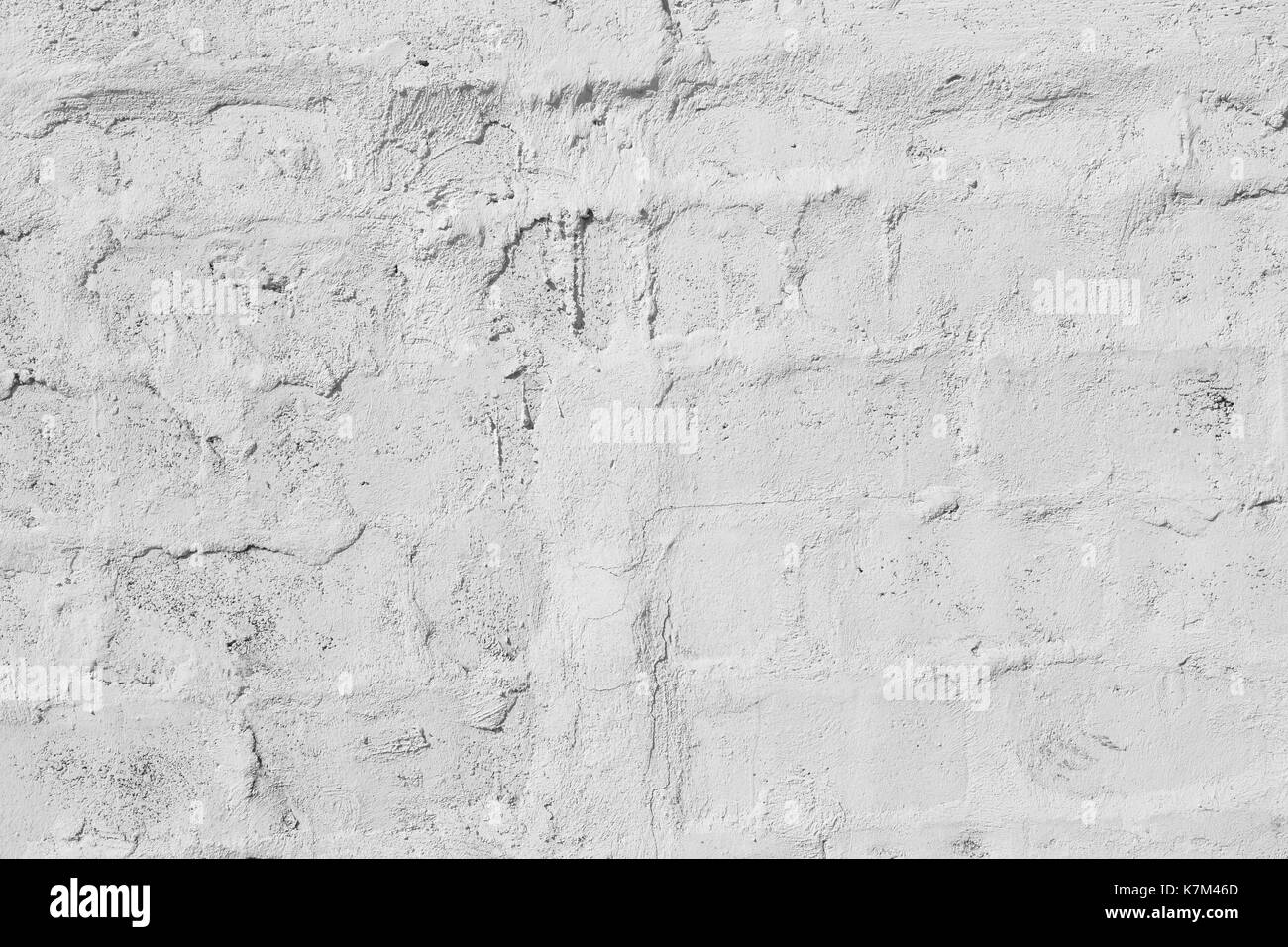 Superficie di cemento bianco parete per la progettazione di sfondo di texture. Foto Stock