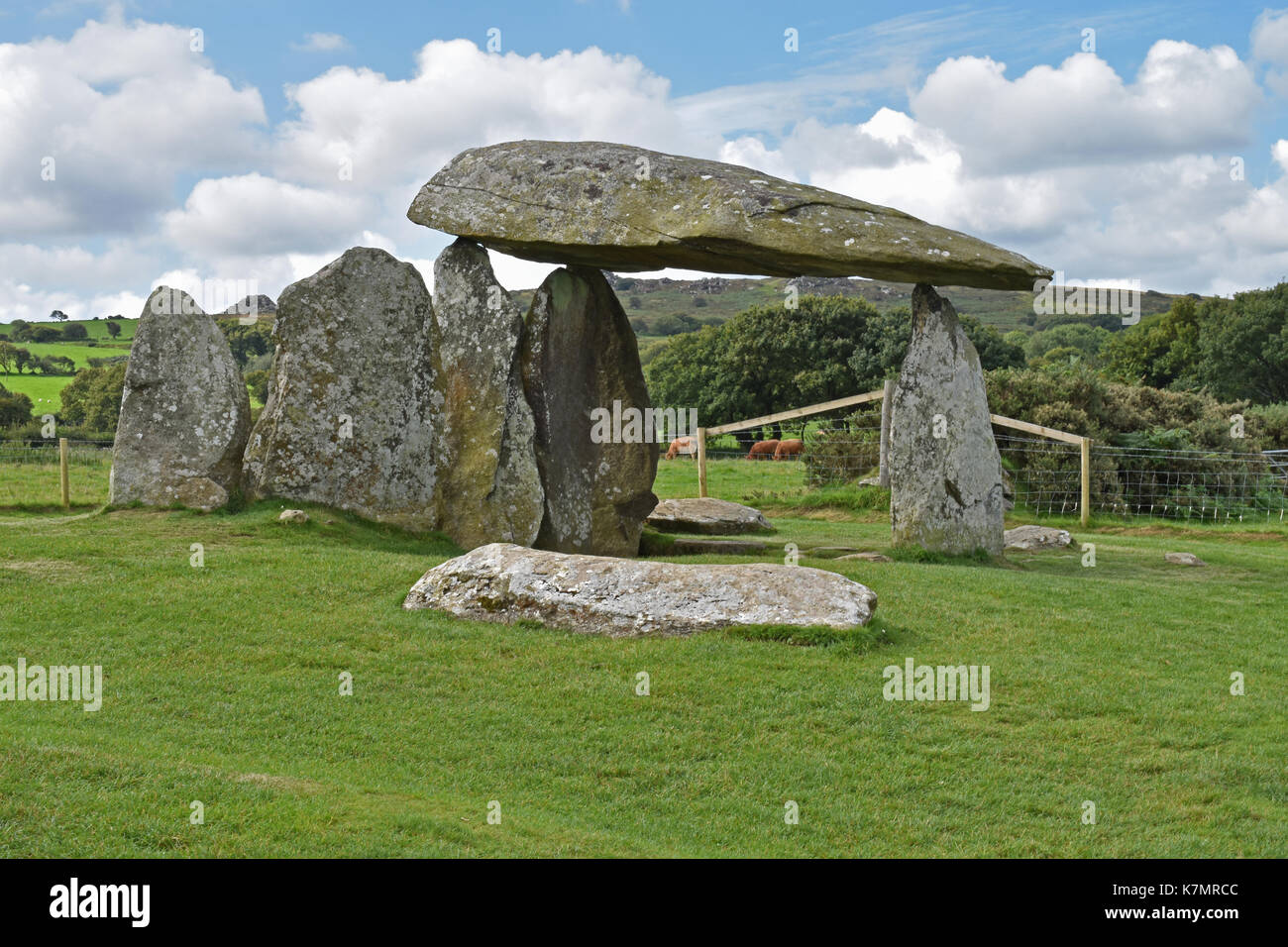 Pentre ifan, Galles Foto Stock